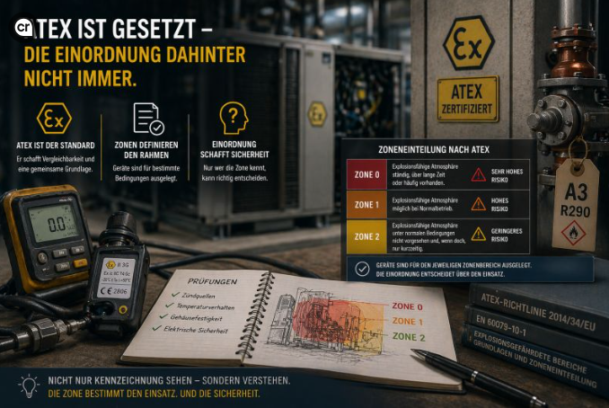 ATEX ist gesetzt – die Einordnung dahinter nicht immer.